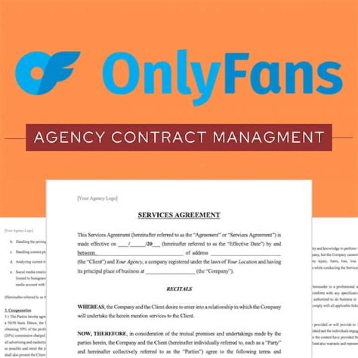 OnlyFans Management Contract PDF Free Download – Legally Sound Templates