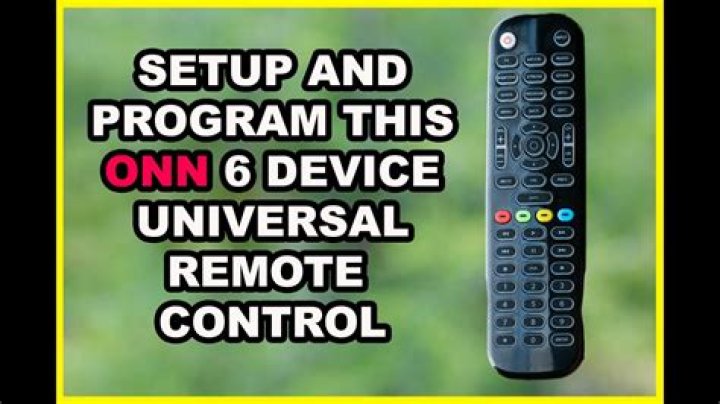 onn 6 in 1 Universal Remote Code List PDF: All Codes Compiled