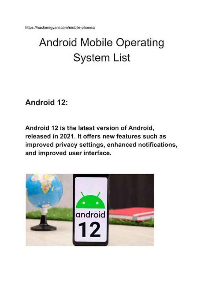 How to Create an Operating System List PDF