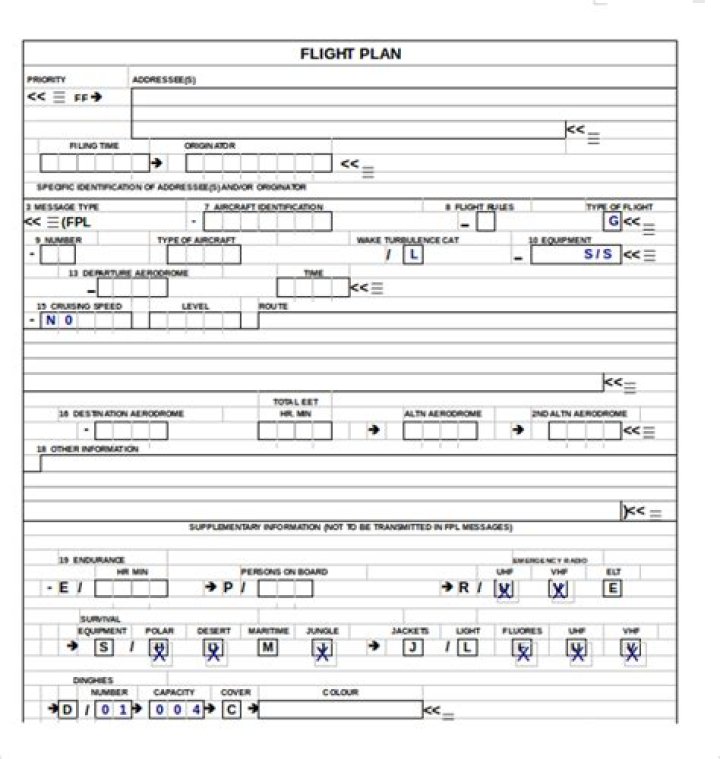 Download Operational Flight Plan PDF for Safe Air Operations