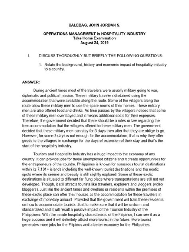 Operations Management in the Hospitality Industry: Mastering PDF Guide