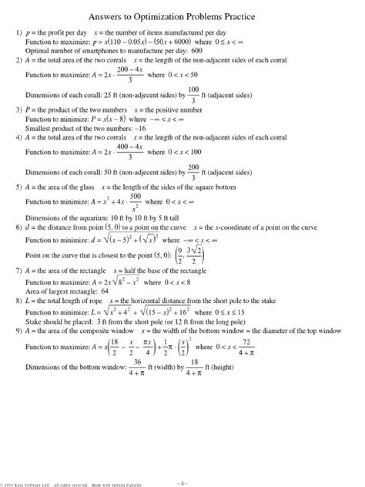 Free Optimization Worksheet PDF for Business & Personal Efficiency