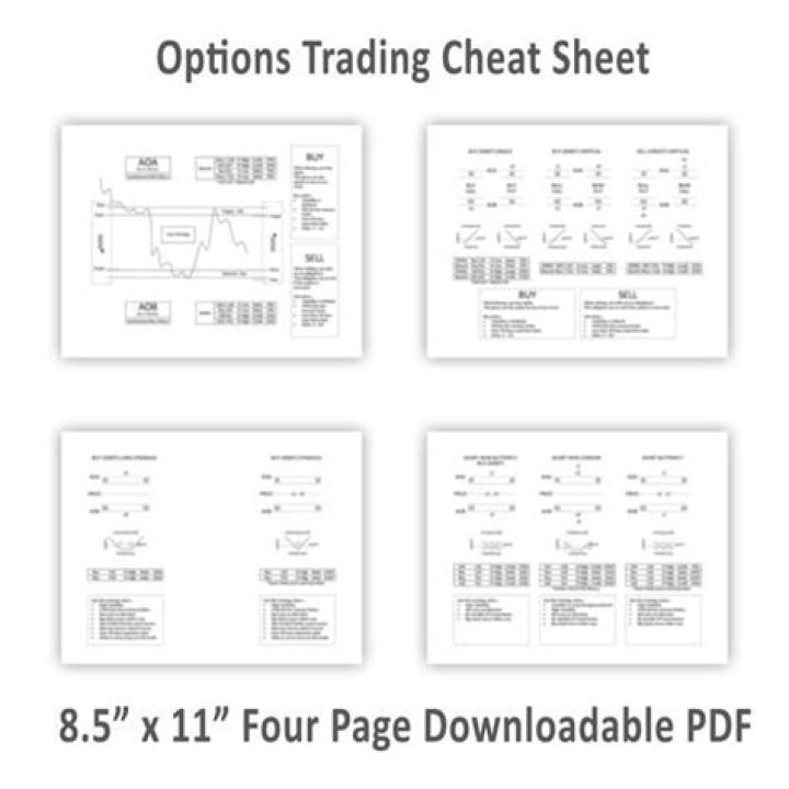Option Trading Cheat Sheet PDF: Master Options Trading Fast