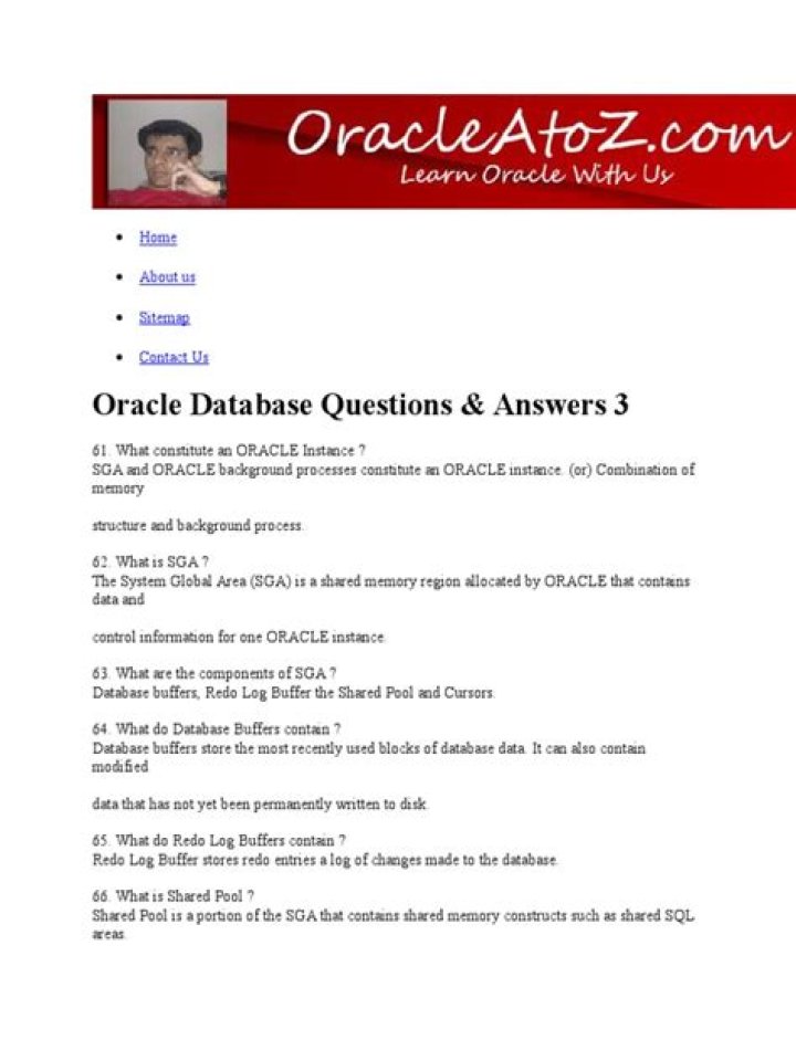 Oracle Database Questions & Answers PDF: Expert Guide