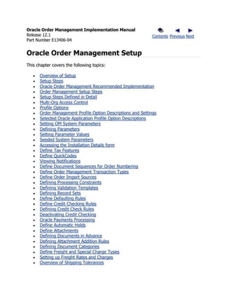 Oracle Order Management Implementation Guide R12 PDF – Step-by-Step
