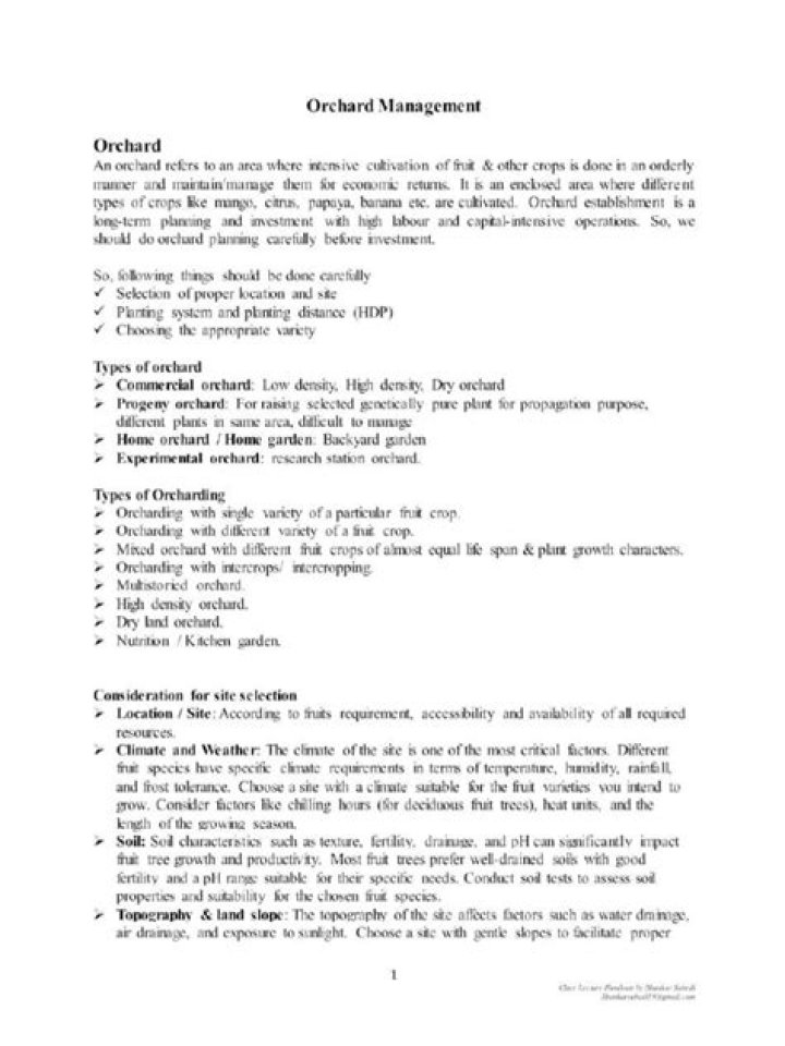 Expert Orchard Management PDF: Optimize Growth & Yield