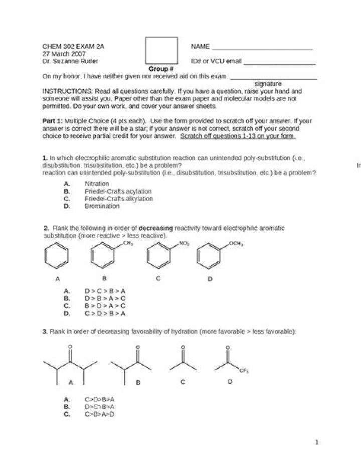 Organic Chemistry Exams & Answers PDF – Instant Study Guide