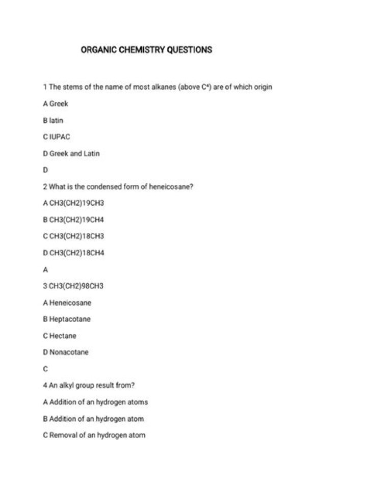 Organic Chemistry Question Bank PDF: Master Key Concepts & Practice Problems