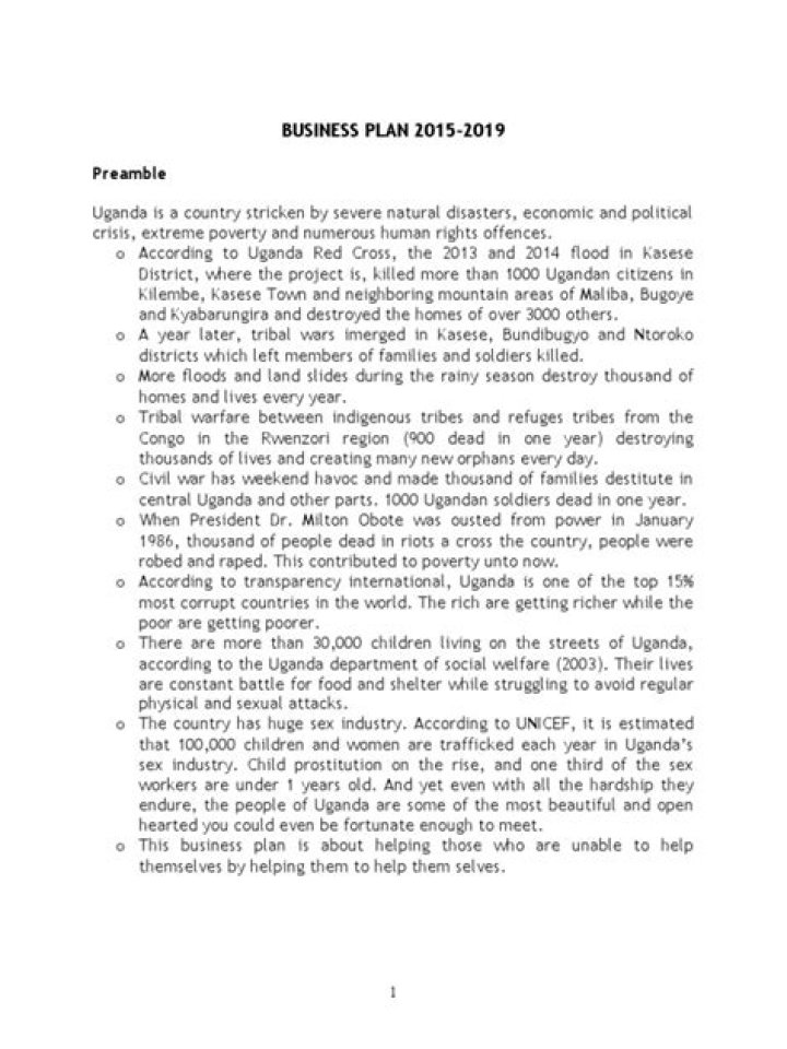 Orphanage Business Plan PDF: Step-by-Step Guide to Launching a Sustainable Home