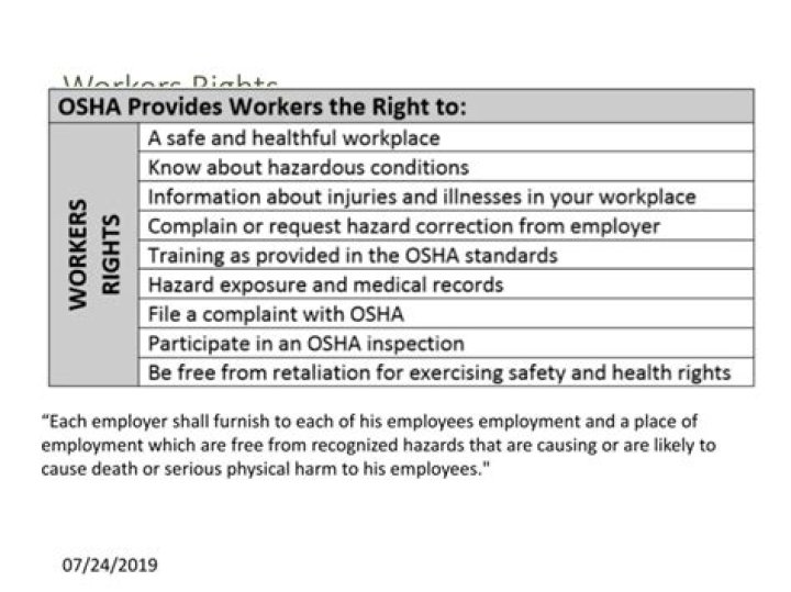 OSHA Workers Rights Practice Worksheet Answers PDF – Free Guide