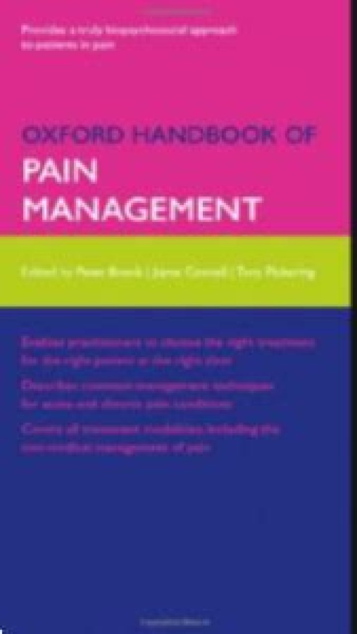Oxford Handbook of Pain Management: Complete PDF Guide