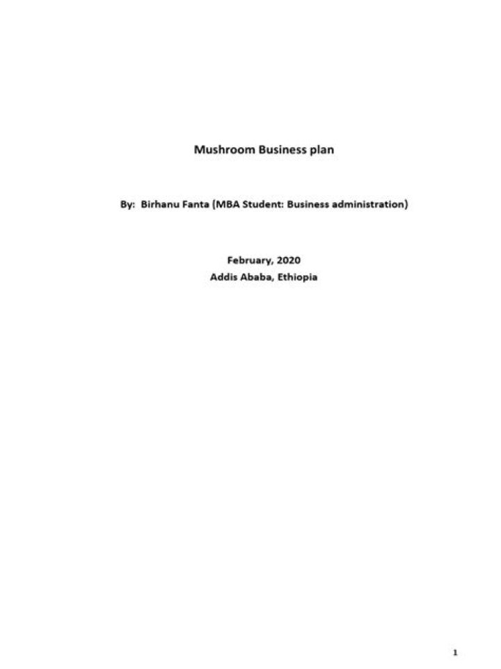 Oyster Mushroom Business Plan PDF: Start & Grow Your Farm Today