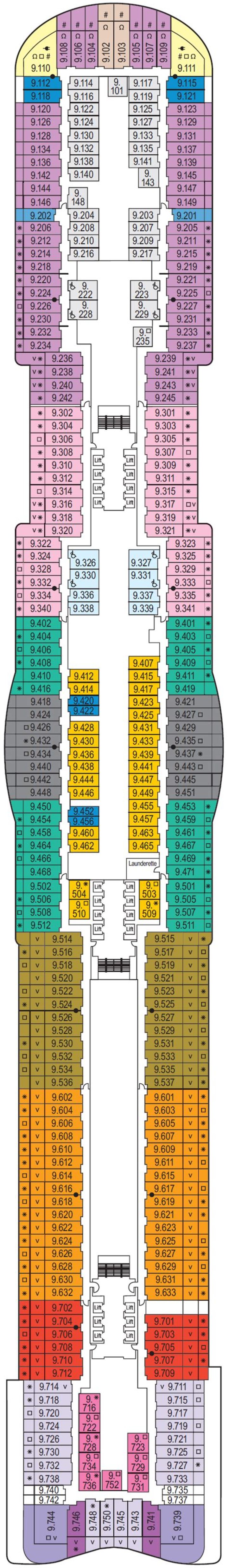 P&O Iona Deck Plans PDF – Download Free Cruise Ship Layouts