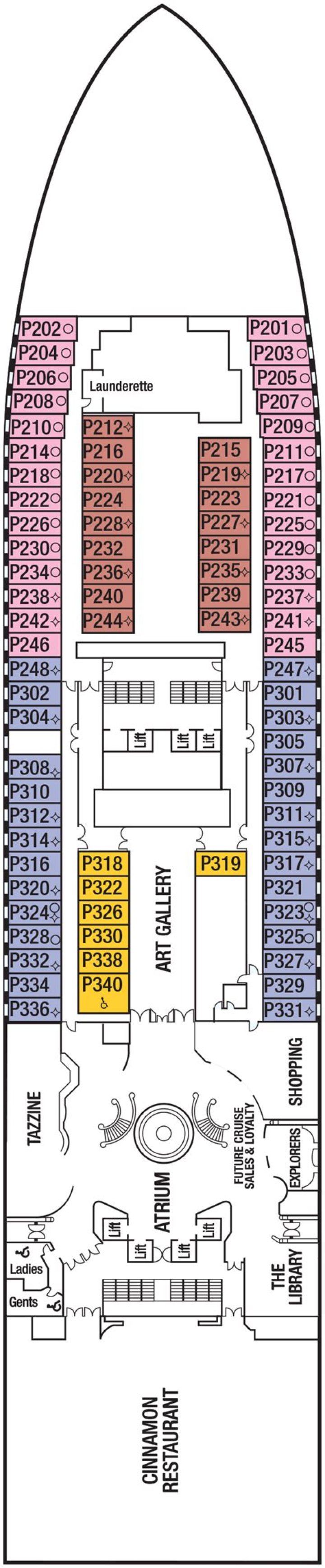 P&O Ventura Deck Plan PDF – Detailed Cruise Deck Layout & Usage Guide