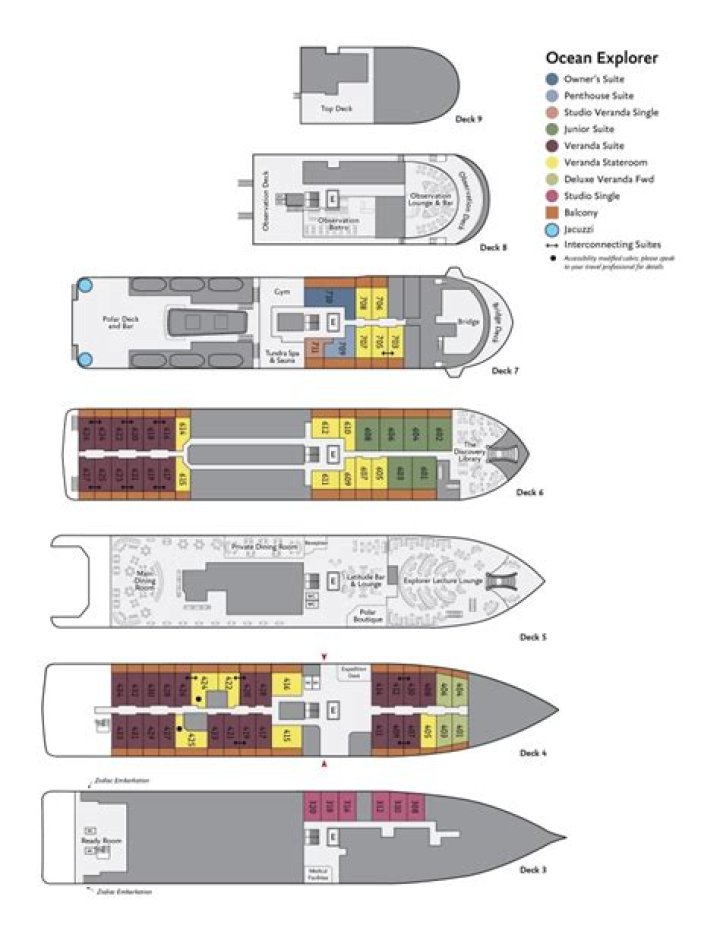 Pacific Explorer Deck Plan PDF – Complete Collectible Guide