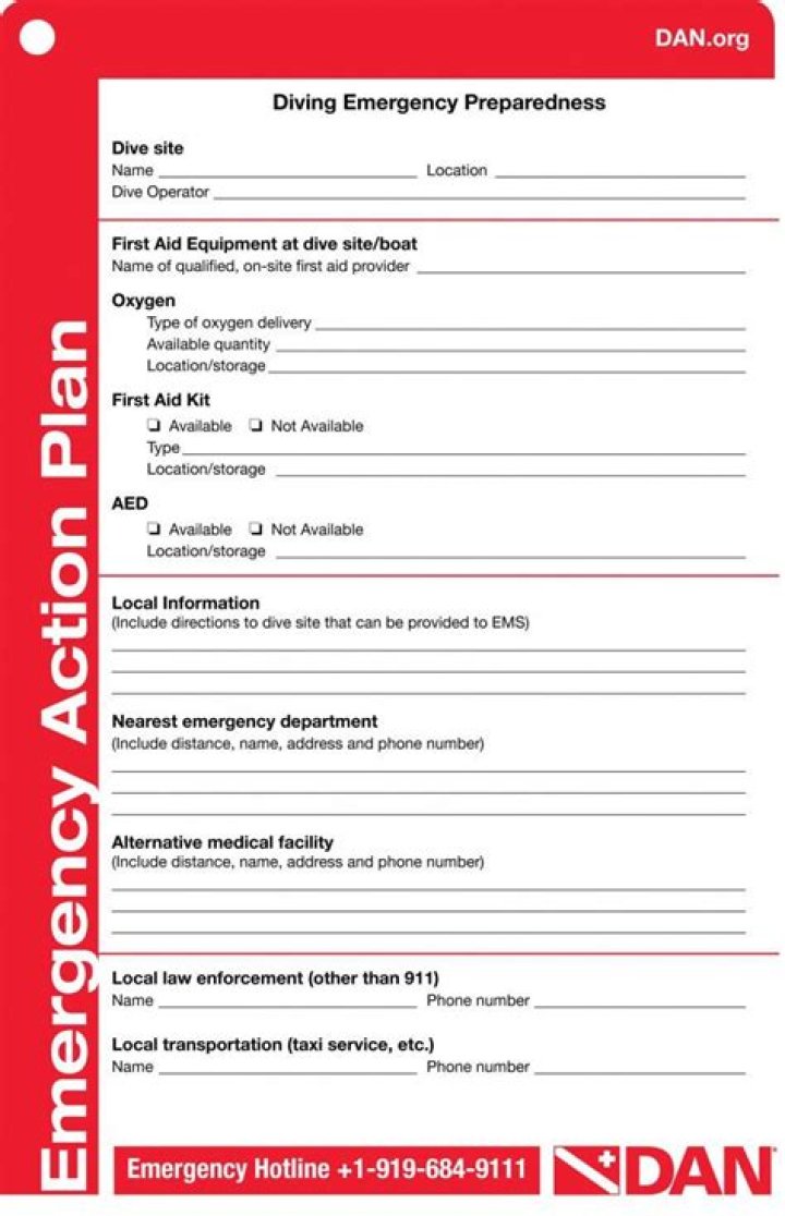 Padi Emergency Action Plan PDF – Immediate Response Guide