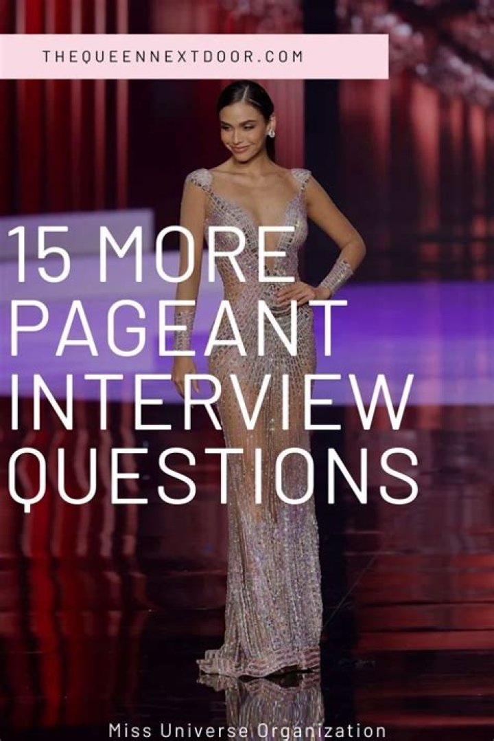 Pageant Interview Questions and Answers Sample PDF – Expert Prep Guide