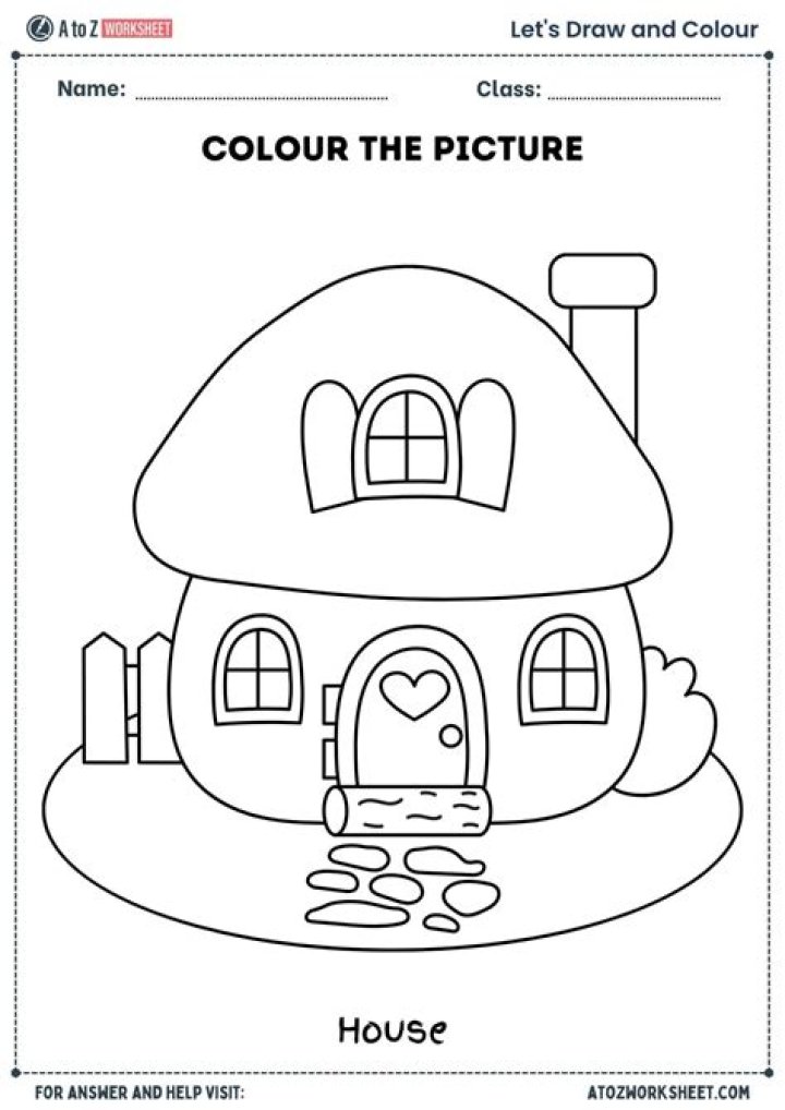 Free Painting Worksheets for Nursery PDF – Download Now