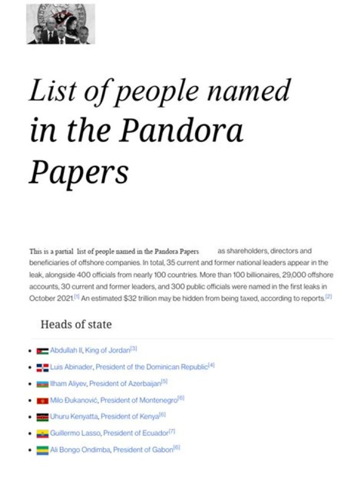 Panama Papers List PDF: Full Document Revealed