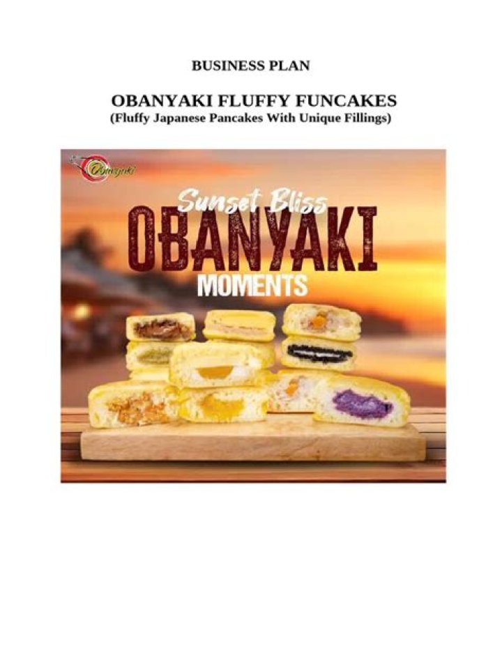 Pancake Business Plan PDF: Start Your Breakfast Empire Today