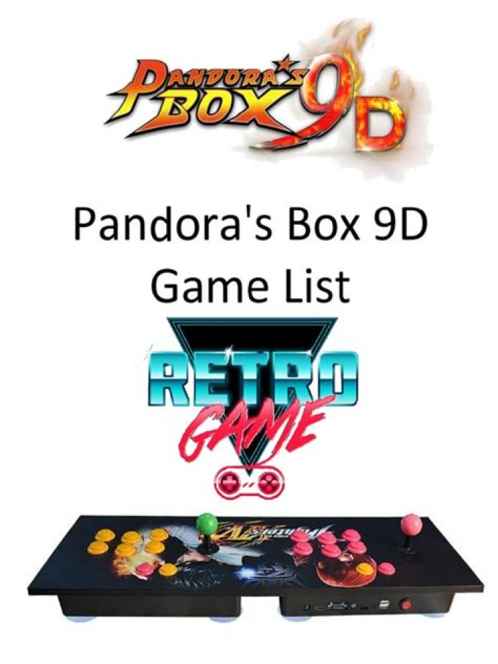 Pandora Box 9D Game List PDF: Full Game List & Details