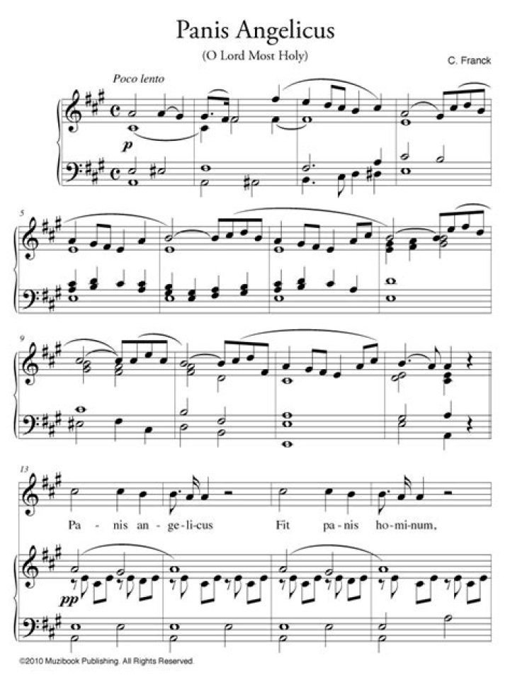 Free Panis Angelicus Sheet Music PDF – Instant Download