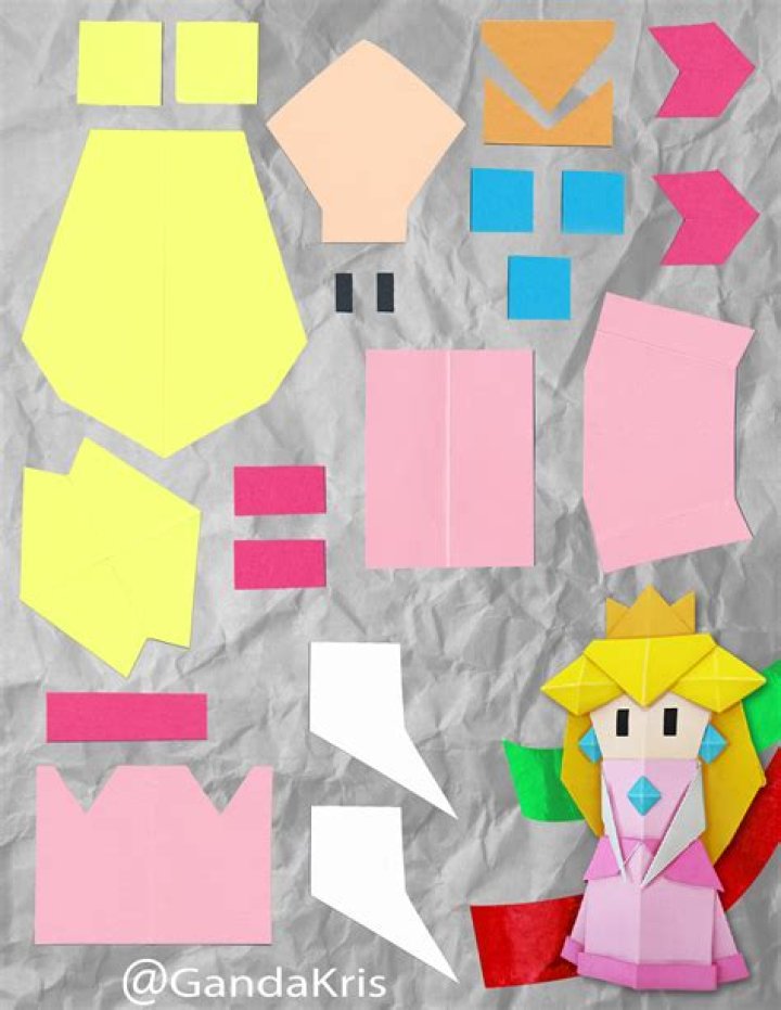 Printable Paper Mario Origami Sheets PDF – Perfect for Crafting