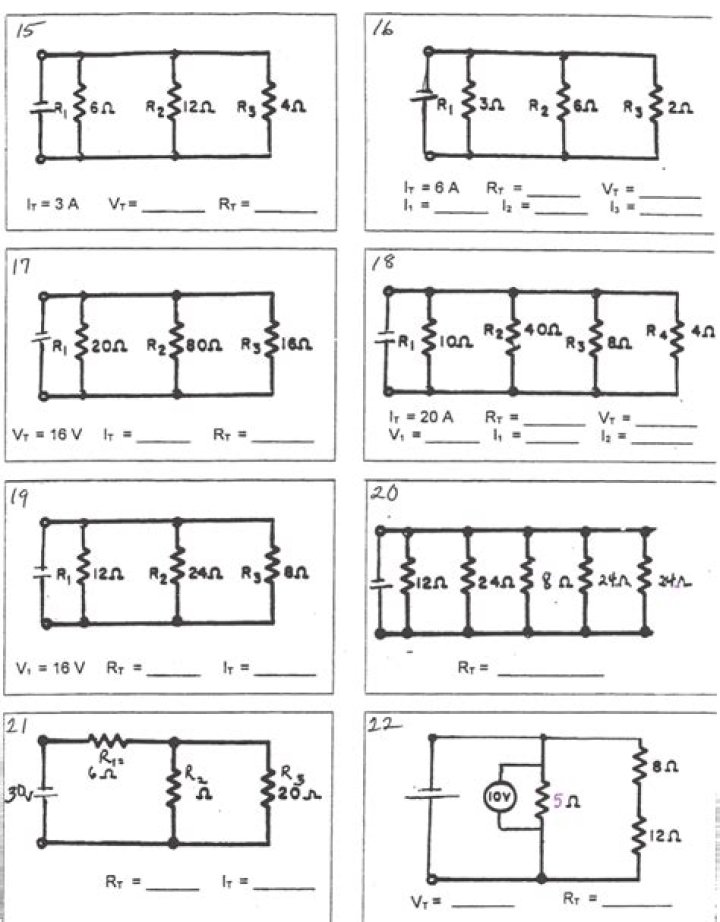 Parallel Circuit Questions & Answers PDF – Master Electrical Basics