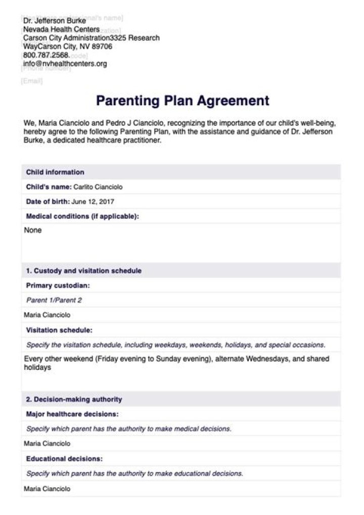 Parenting Plan PDF South Africa: Essential Guide & Template