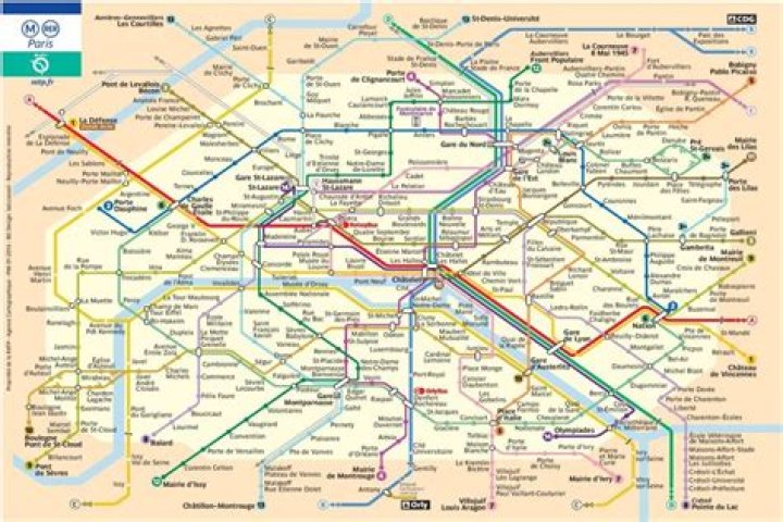 Paris Metro Plan PDF: Download Official Transit Map