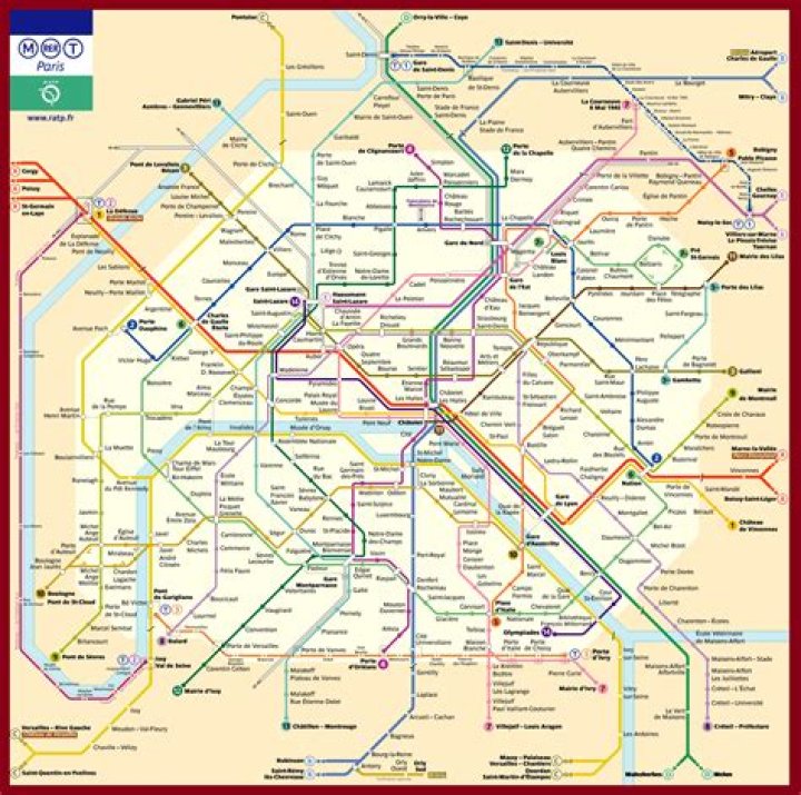 Paris Metro Plan PDF: Download Official Transit Map