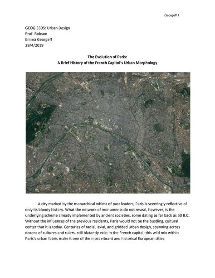 Paris Urban Planning PDF: Insights & Strategies for Sustainable City Design