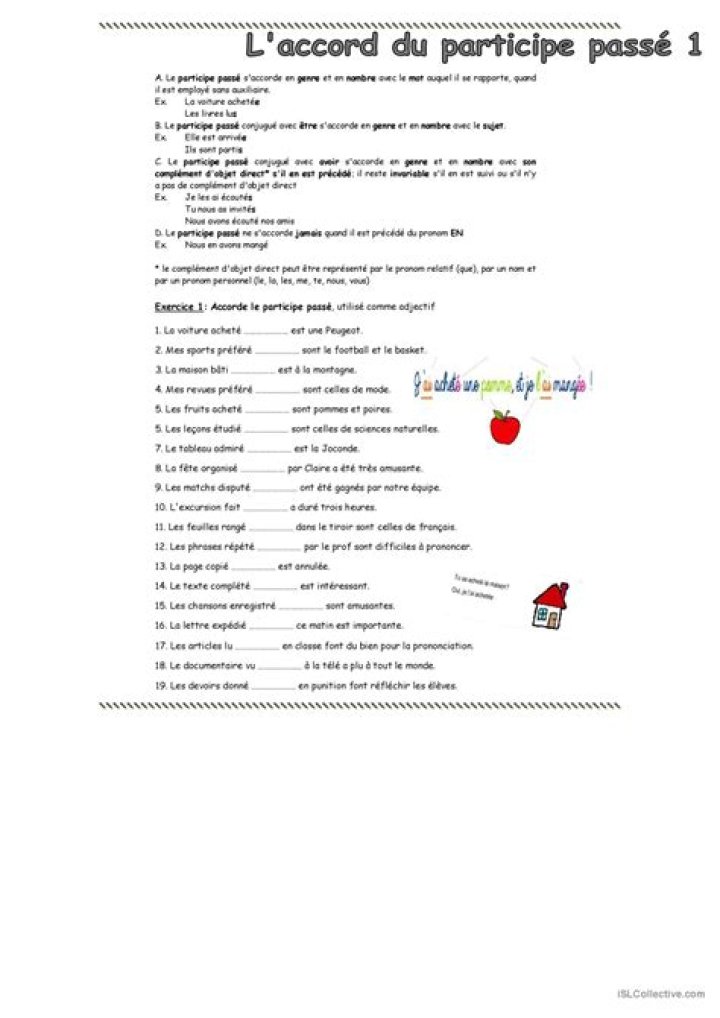 Passé Composé Exercises PDF with Answers – Perfect Practice for French Learners