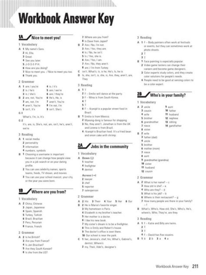 Passages 1 Workbook Answer Key PDF – Instant Download