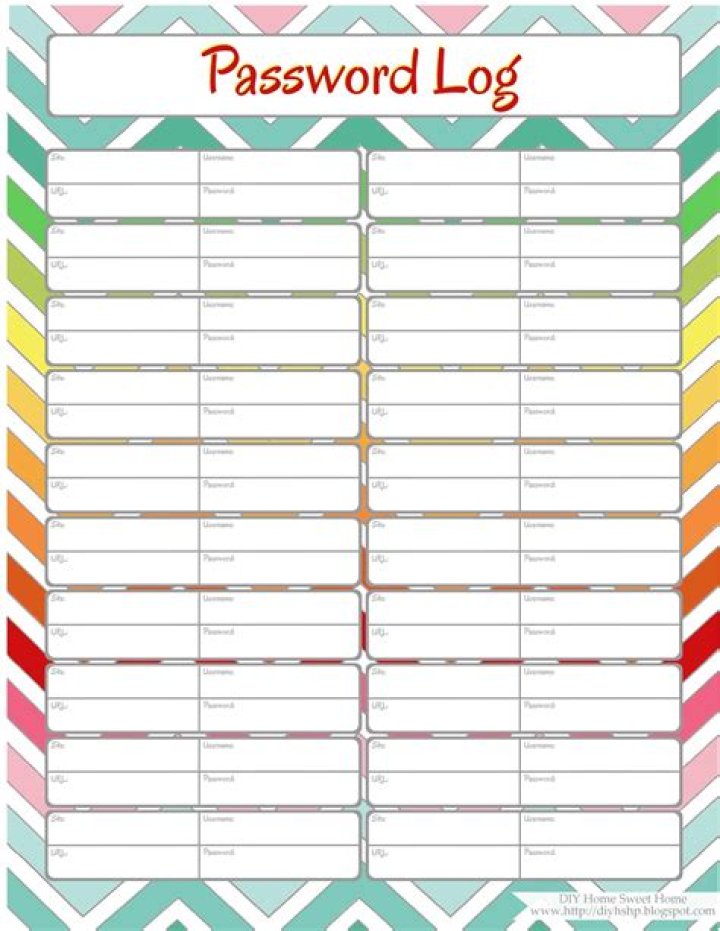 Free Password Sheet PDF – Secure Your Logins Easily