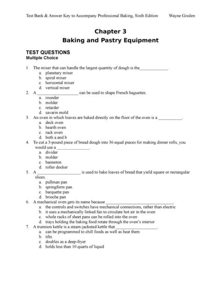 Mastering Pastry Questions & Answers: Your Complete PDF Guide