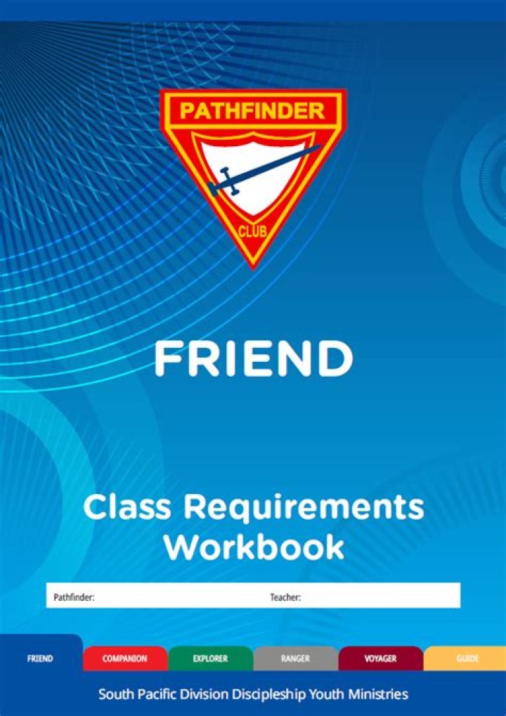 Pathfinder Friend Class Workbook Answers PDF – Complete Guide