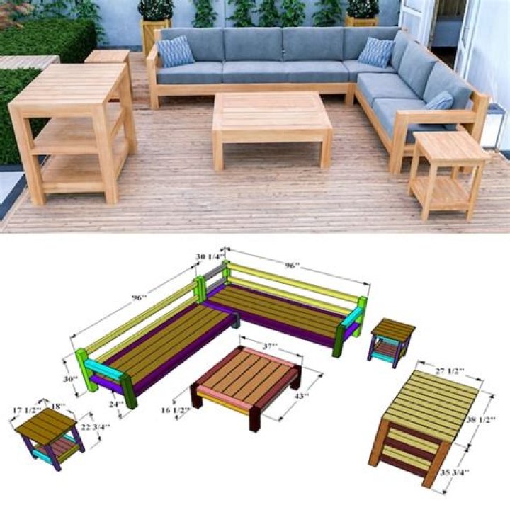 Patio Furniture Plans PDF – Download Free Designs for Your Outdoor Space