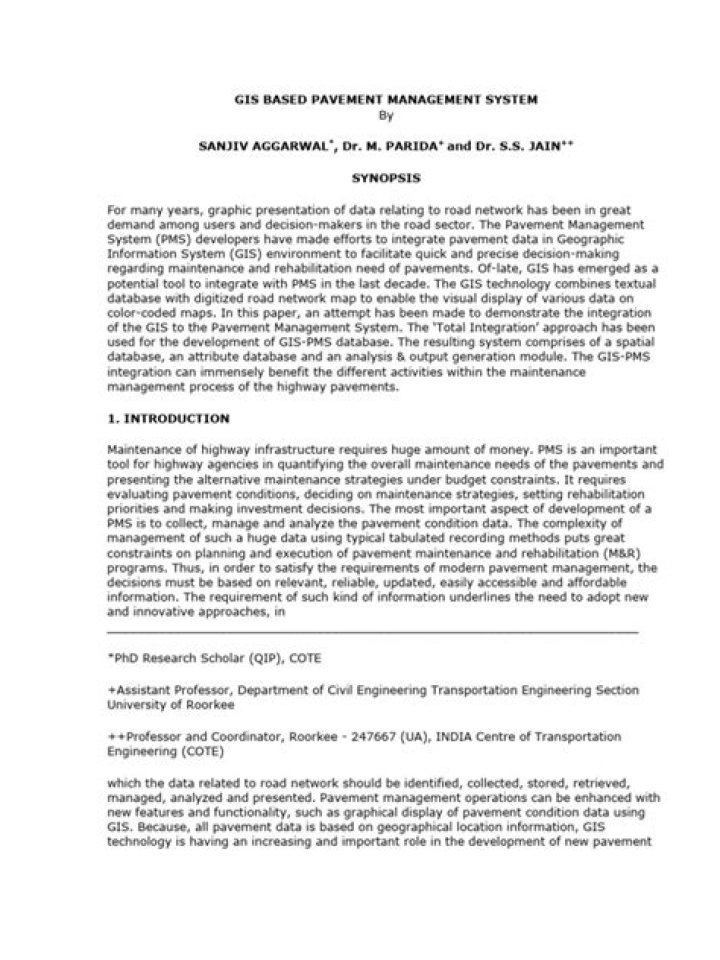 Pavement Management System PDF: Optimize Road Maintenance Efficiently