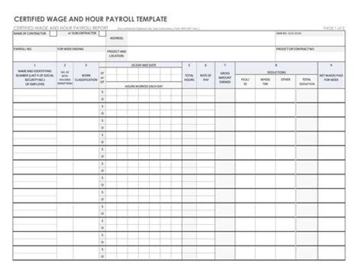 Download Free Payroll Sheets PDF for Easy Payroll Management