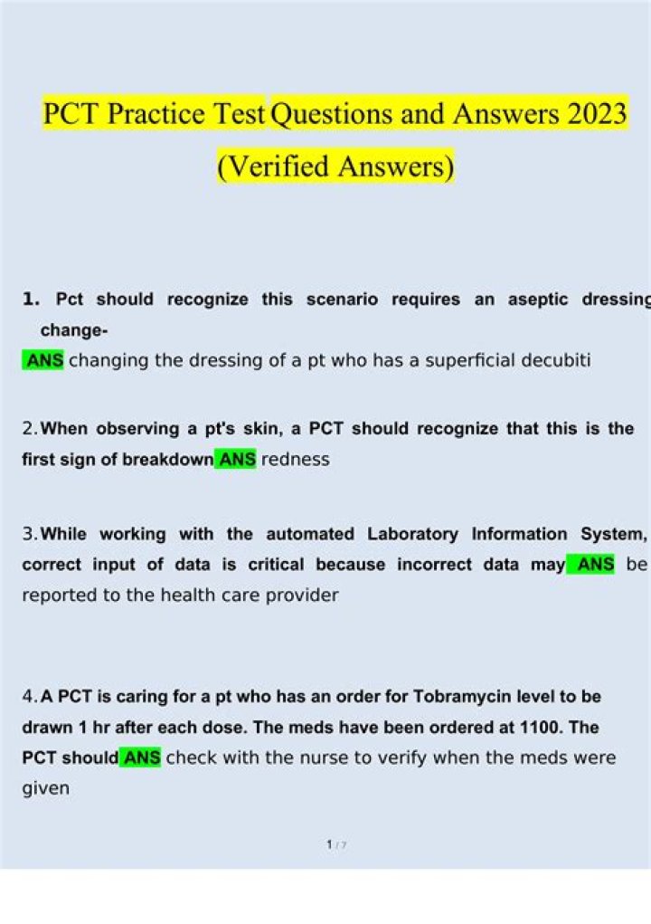 PCT Interview Questions and Answers PDF: Expert Prep Guide