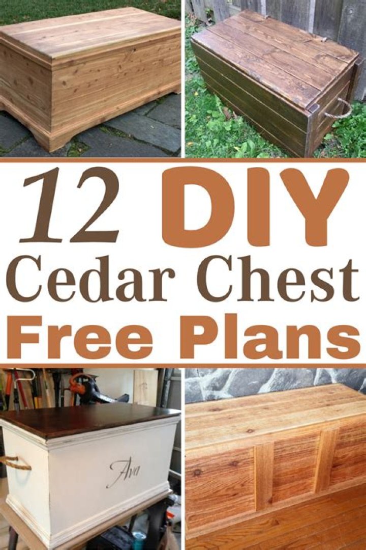 Free PDF Cedar Chest Plans for DIY Projects