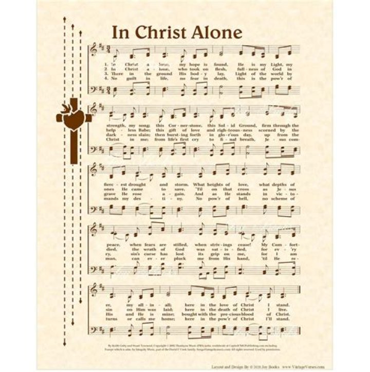 Free PDF Printable Sheet Music: Christ Alone – Instantly Downloadable