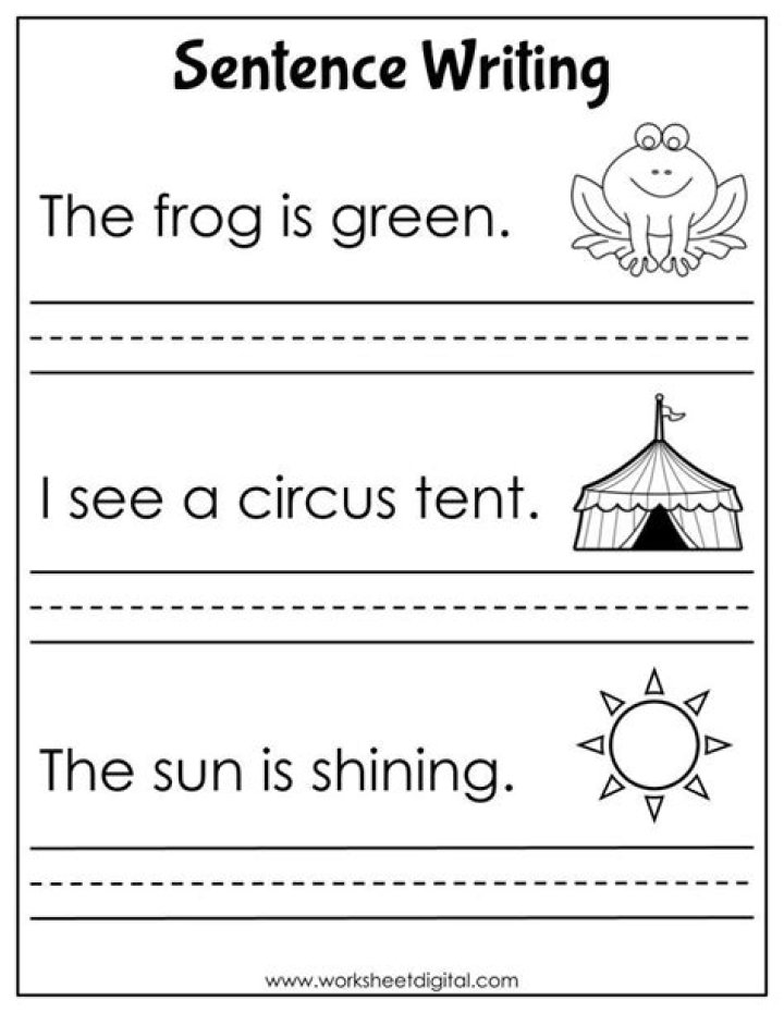 Free Printable Kindergarten Worksheets PDF – Instant Download