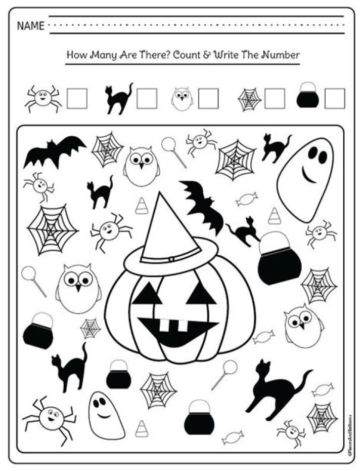 Free Halloween Worksheets PDF – Download Fun Activity Sheets for Kids