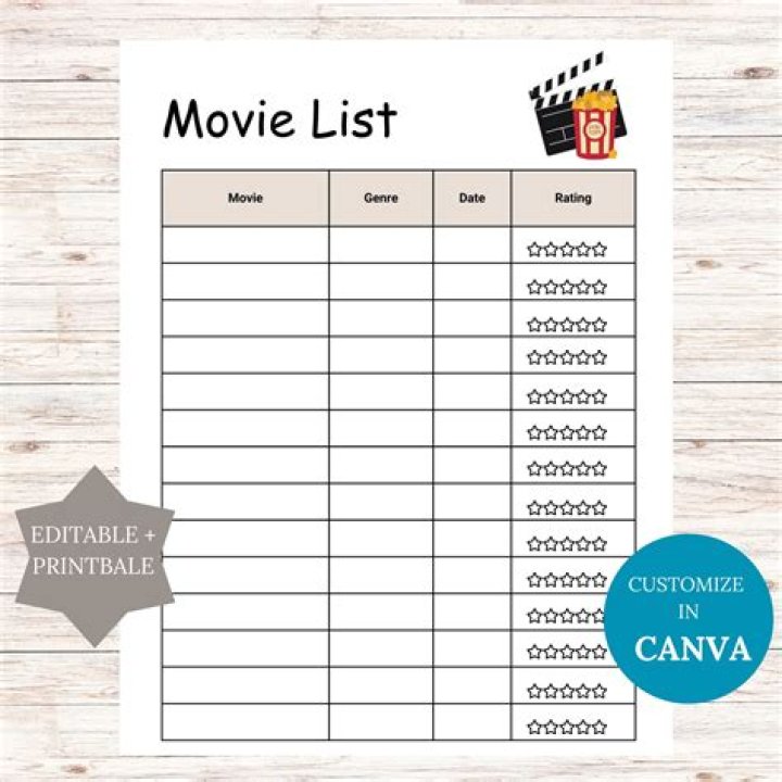 Free PDF Movie List: Download Top Films Instantly