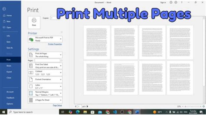 How to Fix PDF Printing Multiple Pages Per Sheet
