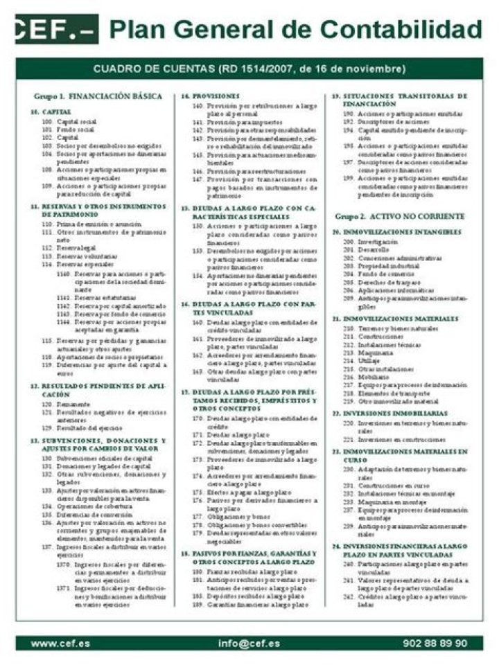 PDF Plan General Contable: Guía Completa para la Gestión Financiera