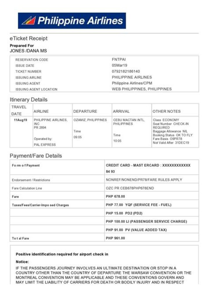 PDF Plane Ticket Download & Print – Easy Travel Documents