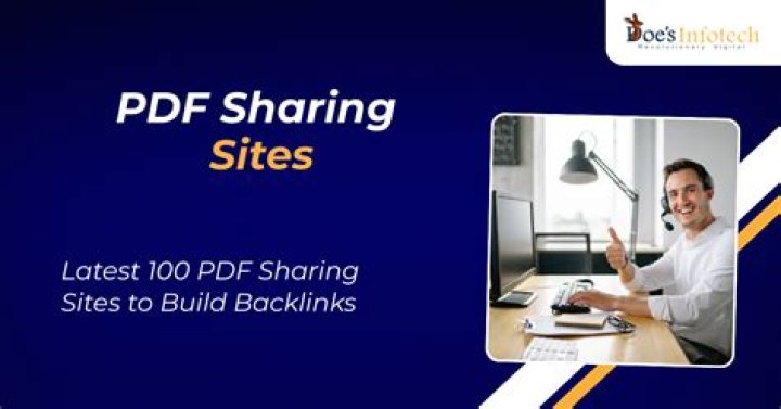 Free PDF Sharing Backlink Site List 2024